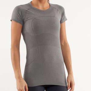 Lululemon Gray Swiftly Tech Short Sleeve: SIZE 8